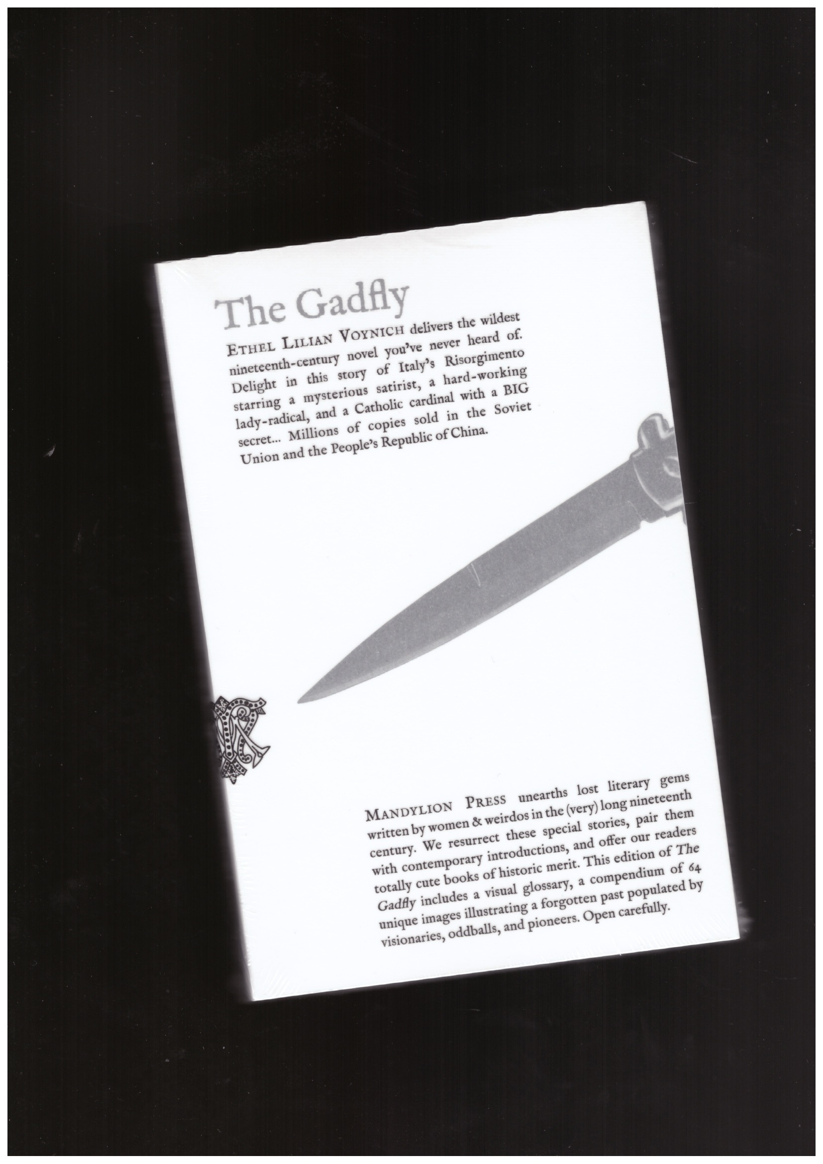 VOYNICH, Ethel Lilian  - The Gadfly